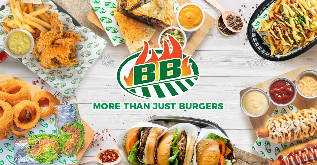 Brothers burger menu deals