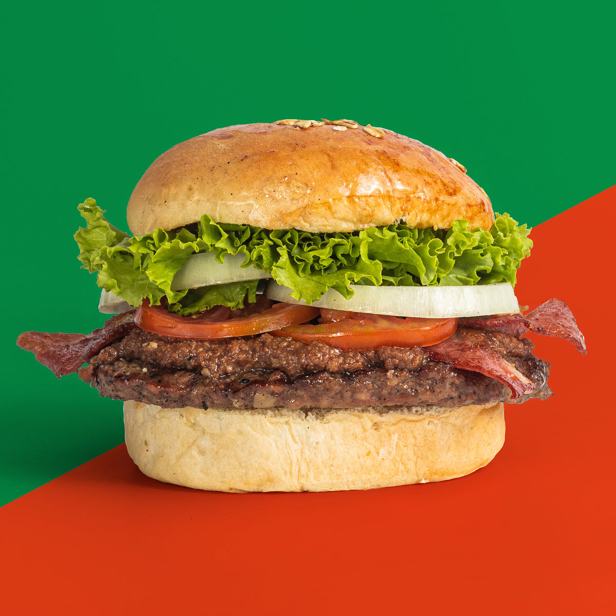 Extreme Bacon Burger Brothers Burger