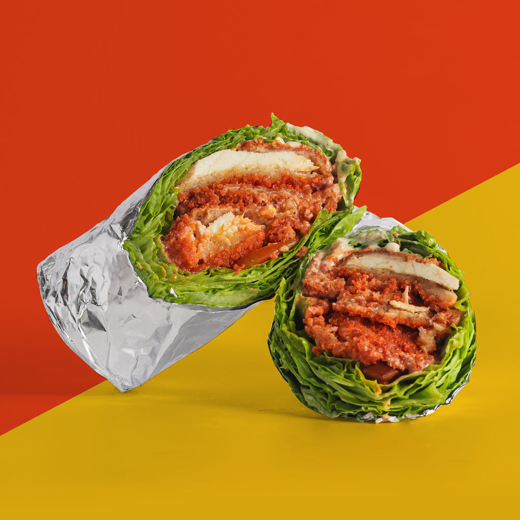 Buffalo Chicken Lettuce Wrap