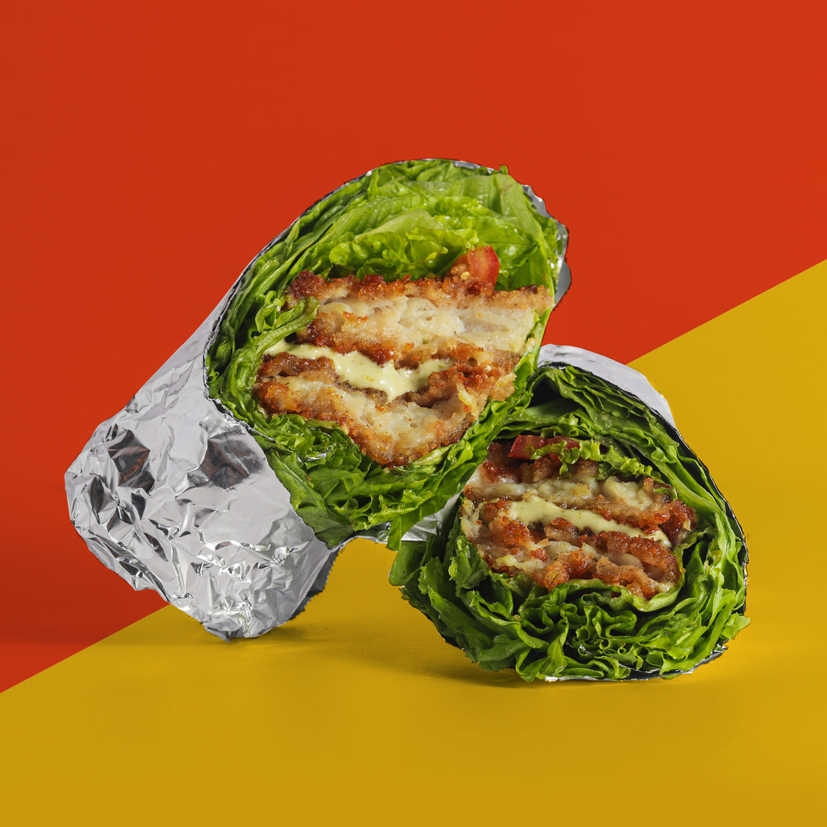 Crispy Fish Lettuce Wrap Brothers Burger