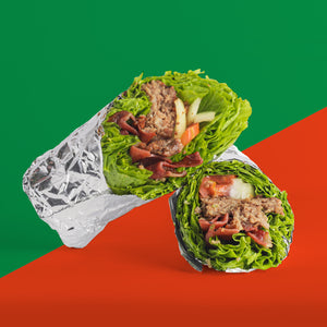 Extreme Bacon Lettuce Wrap
