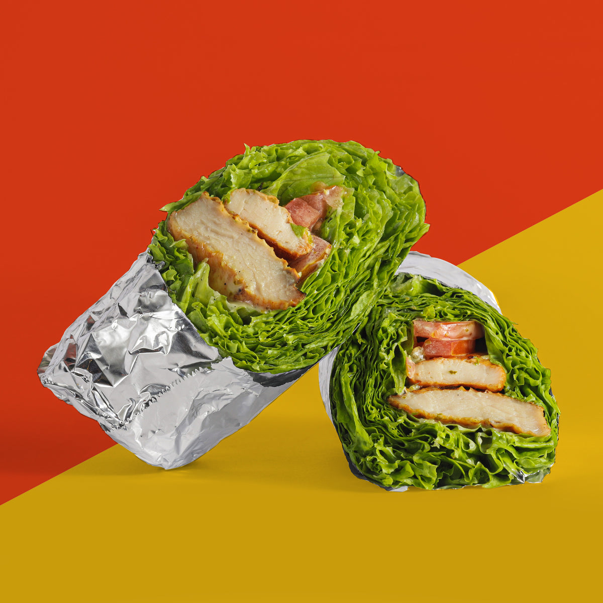 Grilled Chicken Lettuce Wrap Brothers Burger